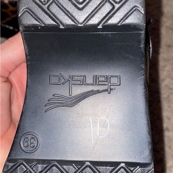 Dansko Leopard Nursing Clogs - Picture 2 of 3